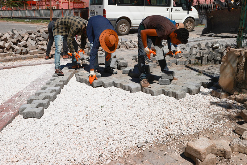 HARRAN’DA ÜST YAPI ÇALIŞMALARI DEVAM EDİYOR