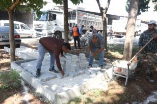 Evren Sanayi Sitesi’nde Park Çalışmaları Başladı