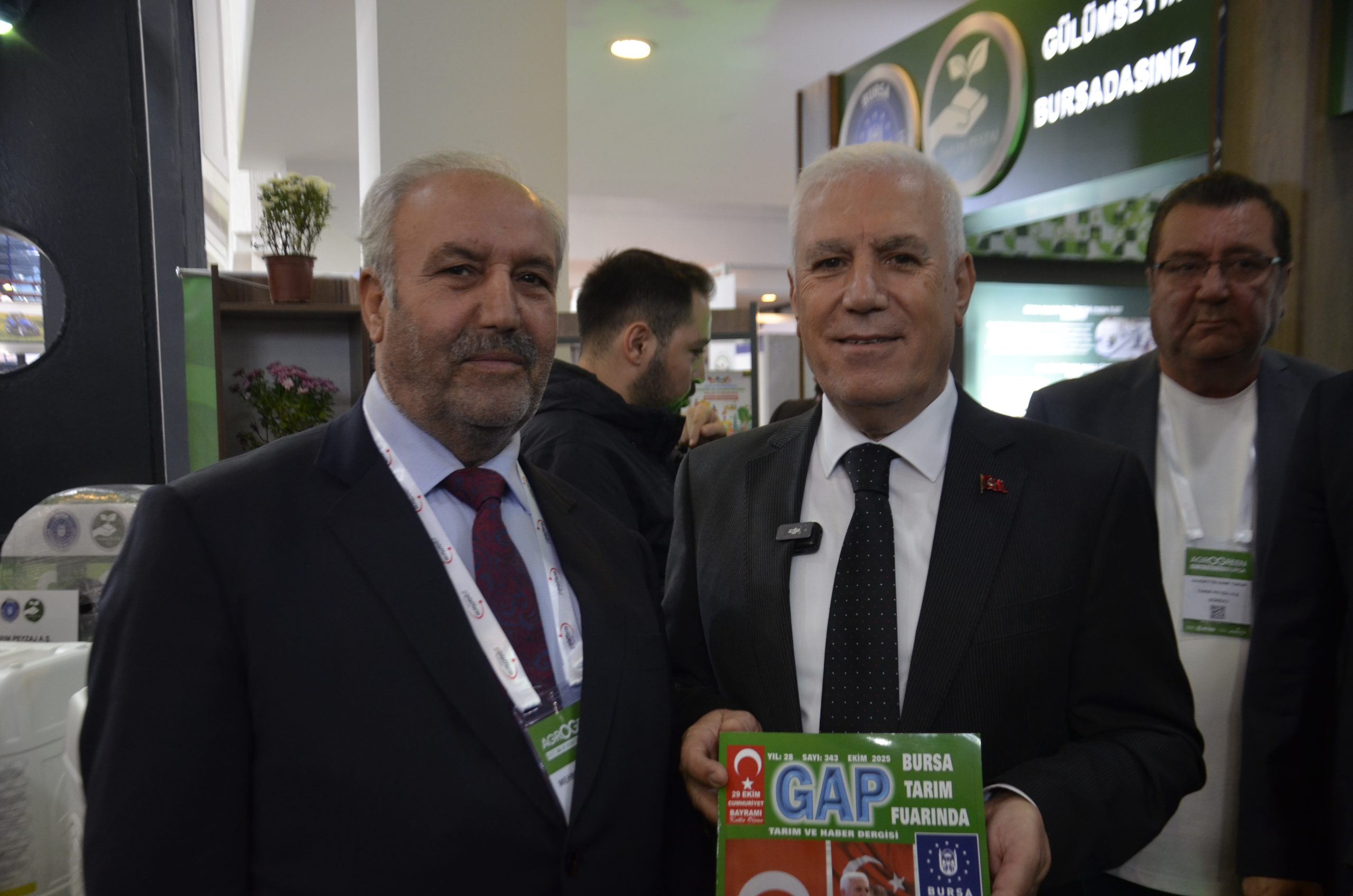 GAP TARIM DERGİSİ BURSA TARIM FUARINDA