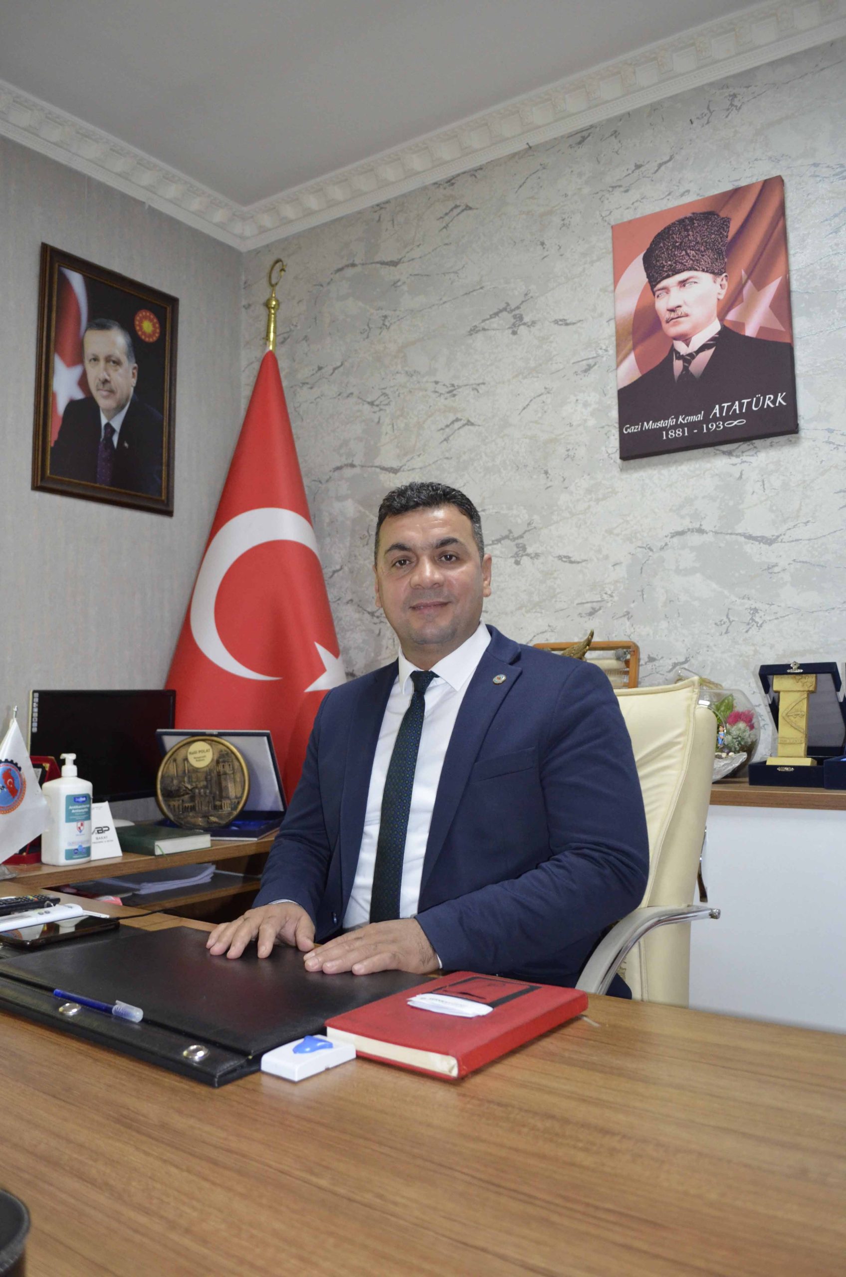 Şanlıurfa’da Zirai Aletler ve Motorlu Vasıtalar Tamircileri Esnaf Odası’nda Halil Polat Yeniden Başkan Seçildi