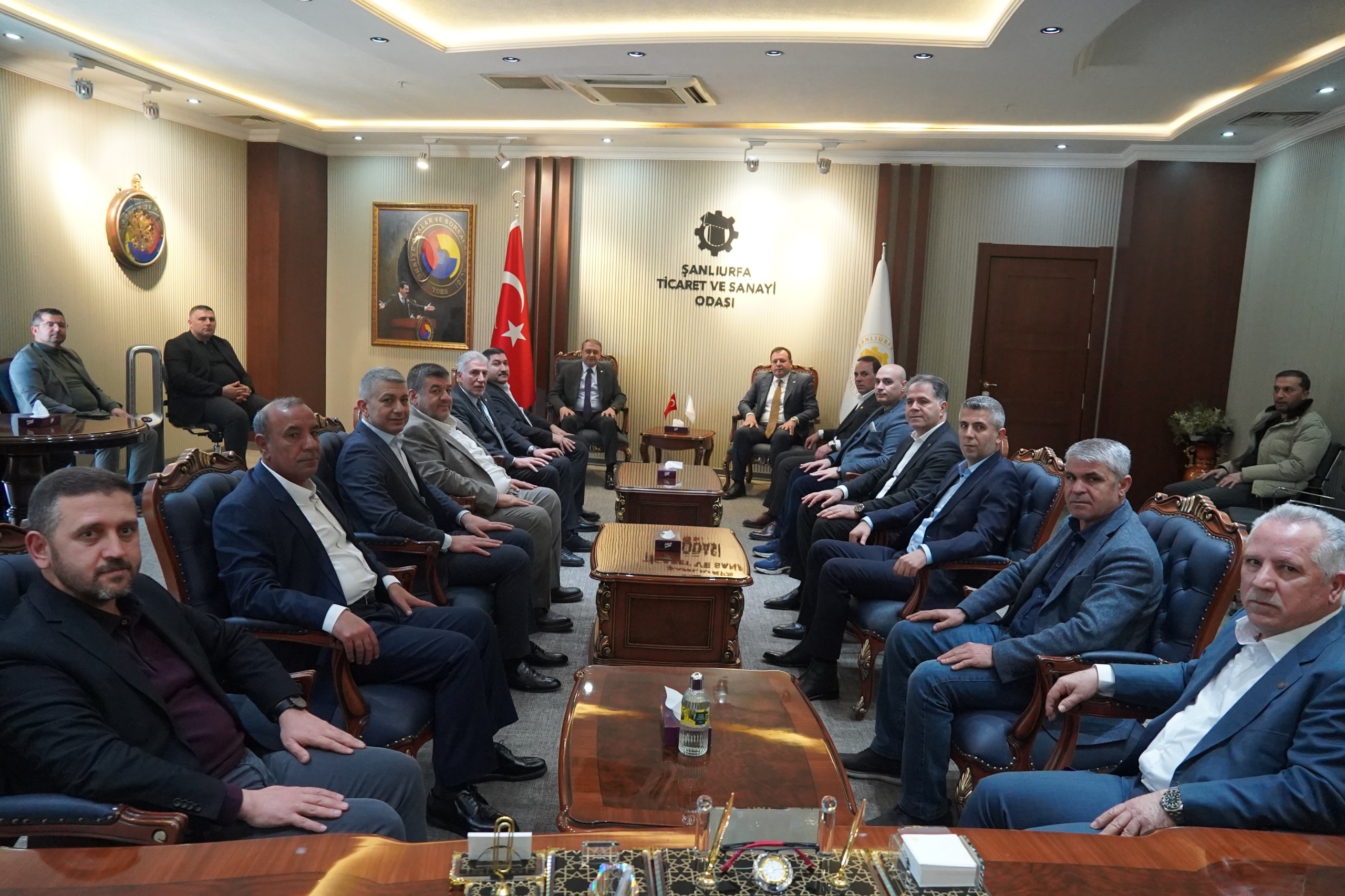 Şanlıurfa Valisi Hasan Şıldak’tan ŞUTSO’ya Ziyaret