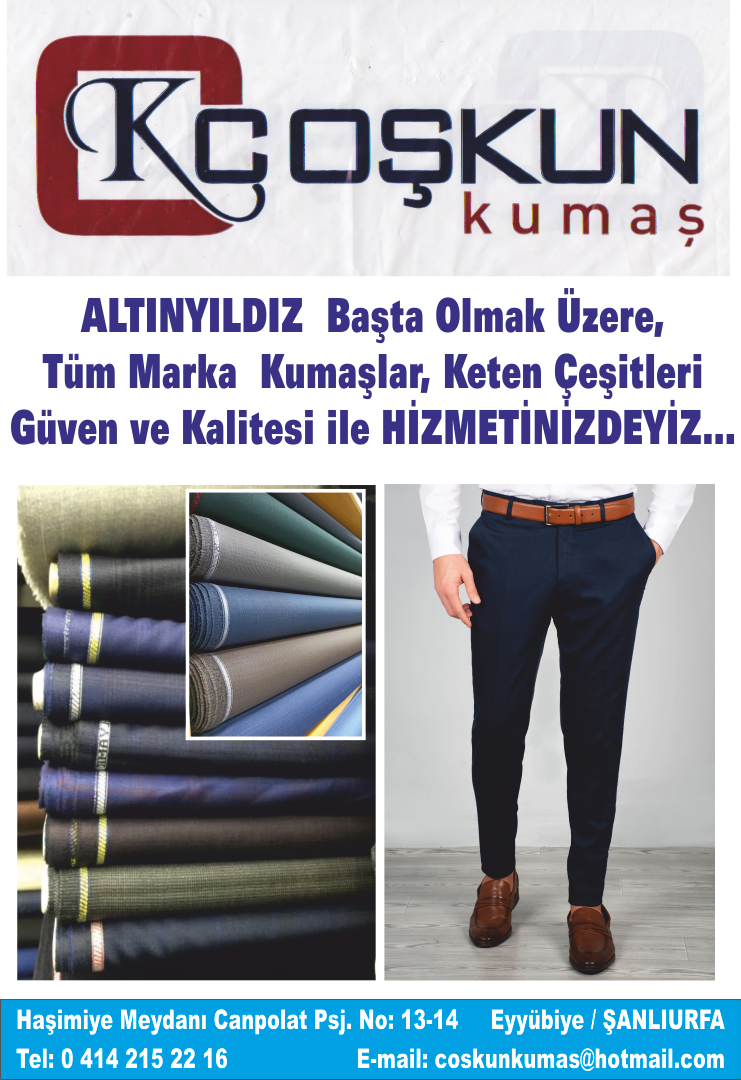 M. EMİN COŞKUN “ŞANLIURFA’NIN 106. KURTULUŞ YILI KUTLU OLSUN